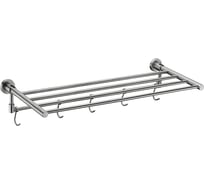 Полка для полотенец с крючками MELANA S2221