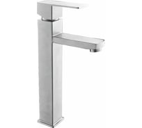 Смеситель для умывальника MELANA нерж.сталь, однорычажный, сатин, литой излив 6110