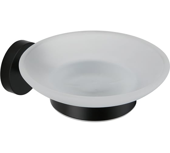 Стеклянная мыльница MELANA 867010-1B 1