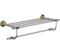 Полка для полотенец MELANA хром золото 820003