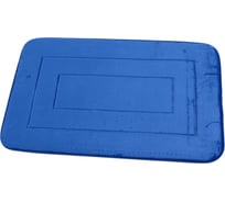 Коврик для ванной Aquarius Геометрия 3D 40х60 см, синий QJ66294