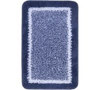 Коврик из микрофибры Aquarius Рамка 45х75 см, синий HDRR66742
