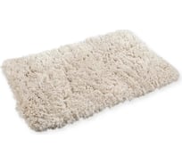 Коврик из микрофибры Aquarius Объемный меланж 50х80 см, экрю HDM66757