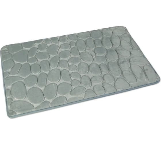 Коврик для ванной Aquarius Камушки 3D 50х80 см, серый 59497RGF55080-02 1