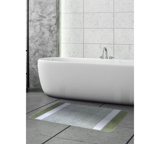 Коврик из микрофибры Aquarius Дорожка 60х90 см, оливковый HDR66754