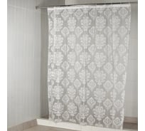 Штора Aquarius Accra PEVA, 180х200 см, серый 6728267282