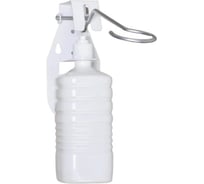 Держатель для антисептика Титан Мета настенный, локтевой "ДЛТ-1" с флаконом, белый 4670026242591