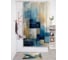 Штора занавеска для ванной тканевая JOYARTY Квадрат на красках 180x200 см, sc_sd3568 1
