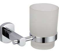 Стеклянный стакан с настенным держателем Savol S-009958