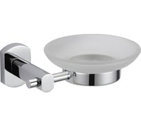 Мыльница стеклянная с настенным держателем Savol S-009959