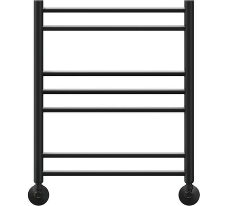 Водяной полотенцесушитель Lemark Ursus П7 500x600, черный LM72607BL