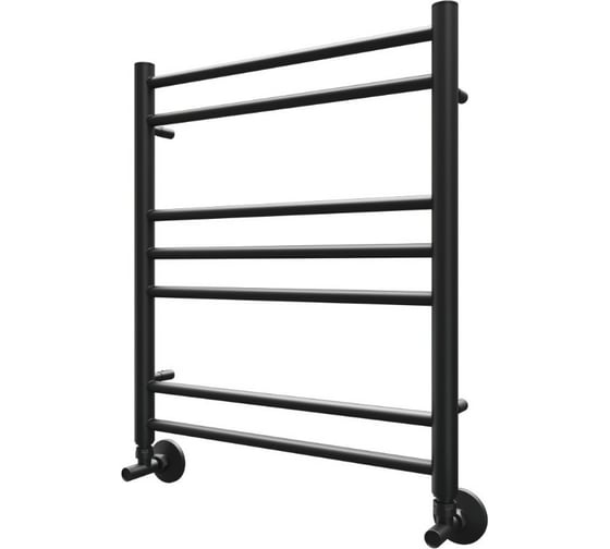 Водяной полотенцесушитель Lemark Ursus П7 500x600, черный LM72607BL
