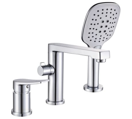 Смеситель для ванны OUTE на три отверстия T10306
