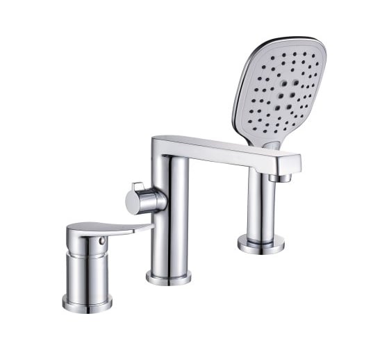 Смеситель для ванны OUTE на три отверстия T10306
