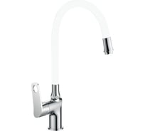 Кухонный смеситель OUTE с гибким изливом, белый T30293B