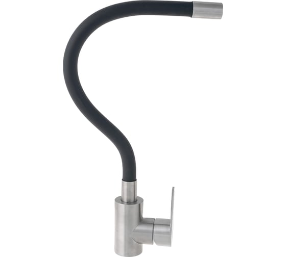 Кухонный смеситель OUTE с гибким изливом, черный T40193B-2