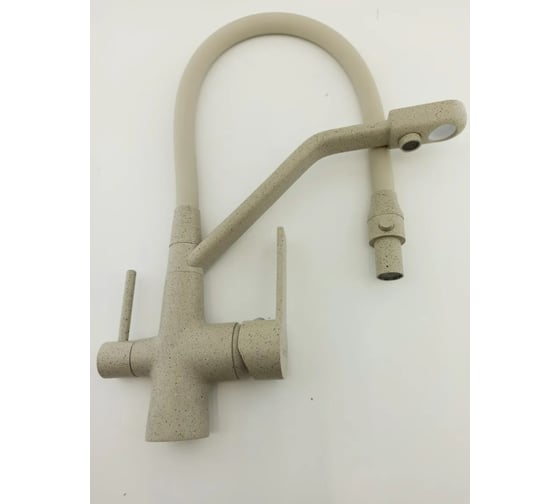 Смеситель для кухни OUTE с гибким изливом T603BK-302