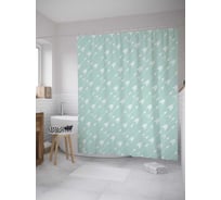 Штора (занавеска) для ванной JoyArty "Полосы со стрелами" из сатена, 180х200 см с крючками, sc_10306