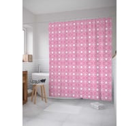 Штора (занавеска) для ванной JoyArty "Сон порядка" из сатена, 180х200 см с крючками, sc_29553