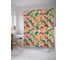 Штора (занавеска) для ванной JoyArty "Стильные грибочки" из сатена, 180х200 см с крючками, sc_12108 1