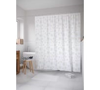 Штора (занавеска) для ванной JoyArty "Безмятежный отдых" из сатена, 180х200 см с крючками, sc_29605