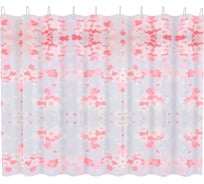 Шторка для ванны FASHUN с набором пластиковых колец для подвеса A8819