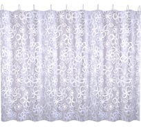 Шторка для ванны FASHUN с набором пластиковых колец для подвеса A8812