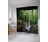 Штора (занавеска) для ванной JoyArty "Укрытие под водопадом" из сатена, 180х200 см с крючками, sc_14739 1