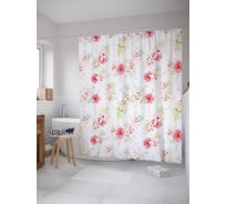 Штора (занавеска) для ванной JoyArty "Природные контрасты" из сатена, 180х200 см с крючками, sc_29531