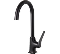 Смеситель для кухни FASHUN A4086-7 чёрный, латунь картридж D=35 мм, гайка УТ-00002337