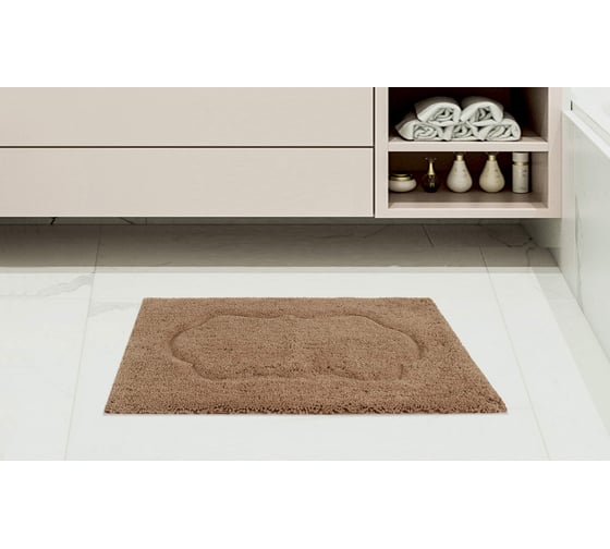 Набор ковриков для ванной SOFI DE MARKO Alice (капучино) 60x100 и 50x70 КВ-Ал-1-НБ