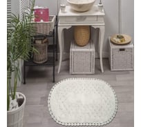 Набор ковриков для ванной SOFI DE MARKO AVRORA (крем) кружевной 60x100 и 50x70 S.144крем