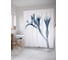 Штора (занавеска) для ванной JoyArty "Обаятельные лепестки" из сатена, 180х200 см с крючками, sc_14467 1