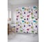 Штора (занавеска) для ванной JoyArty "Коты веселятся" из сатена, 180х200 см с крючками, sc_25653 1