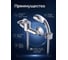 Смеситель для душа AV Engineering URS латунь, D35 AVURS5-A120-220 5