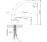Смеситель для кухни AV Engineering SHU латунь, D35 AVSHU4-A134-439 2