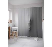 Штора (занавеска) для ванной JoyArty "Скрытый ужас" из сатена, 180х200 см с крючками, sc_22100