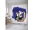 Штора (занавеска) для ванной JoyArty "Мышки на сыре" из сатена, 180х200 см с крючками, sc_14821 1