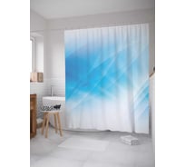 Штора (занавеска) для ванной JoyArty "Небесная текстура" из сатена, 180х200 см с крючками, sc_22238