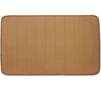 Коврик для ванной Этель Basic, светло-коричневый, 50x80 см 10525851