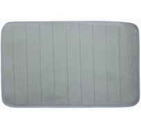 Коврик для ванной Этель Basic, серый, 50x80 см 10525848