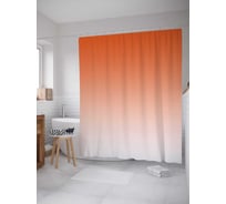 Штора (занавеска) для ванной JoyArty "Жара пустыни" из сатена, 180х200 см с крючками, sc_23578