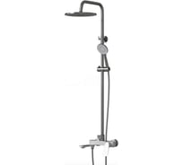 Душевая система MIXLINE 35к ML41-06 Swan White излив лейка 3 позиции+лейка тропический душ, белый 554242