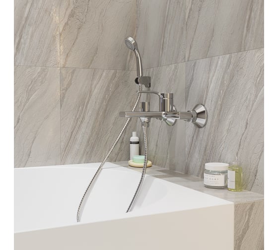 Смеситель для ванны MIXLINE 35k ML40-01 Flat 553904