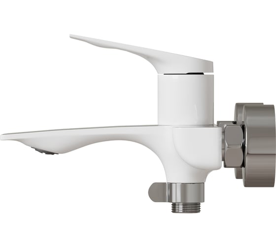 Смеситель для ванны MIXLINE 35k ML41-01 Swan White, белый 553909