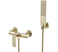 Смеситель для душа LEMARK латунь/брашированное светлое золото LM7203BG
