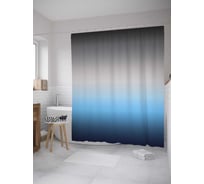 Штора (занавеска) для ванной JoyArty "Пустыня красок" из сатена, 180х200 см с крючками, sc_8498