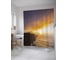 Штора (занавеска) для ванной JoyArty "Закат у морских гор" из сатена, 180х200 см с крючками, sc_8445 1