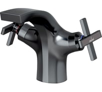 Смеситель для умывальника MIXLINE 1/2 кер. ML38-04 Graphite ГРАФИТ 553896