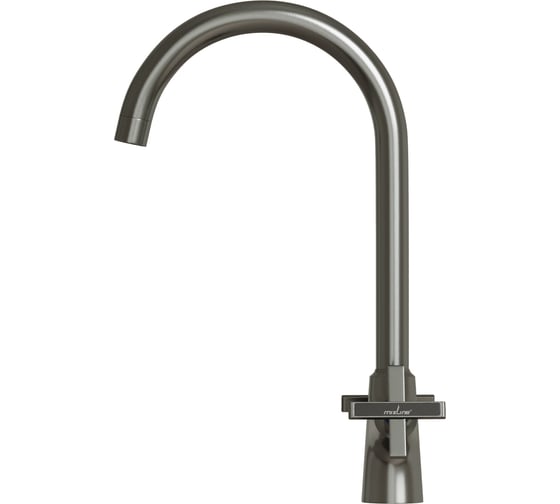 Смеситель для кухни MIXLINE 1/2 кер. ML38-032 Graphite высокий излив ГРАФИТ 553897
